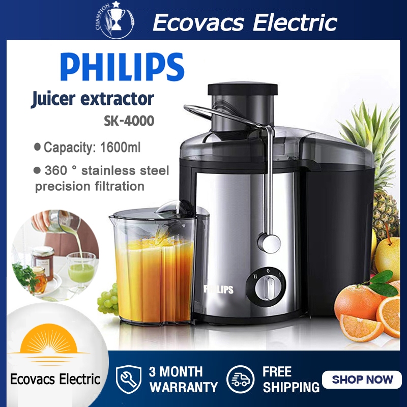 Electric deals juicer philips