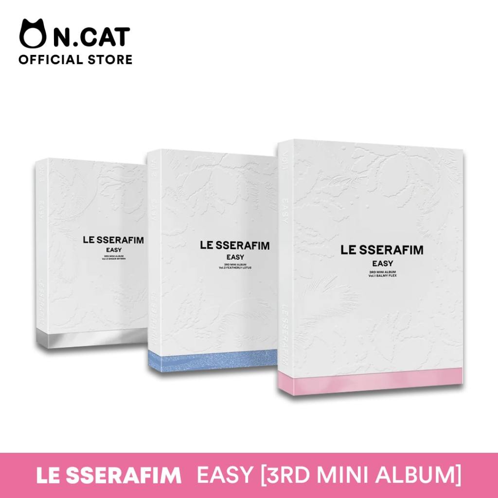 NCAT LE SSERAFIM - Easy (3rd Mini Album) | Shopee Philippines