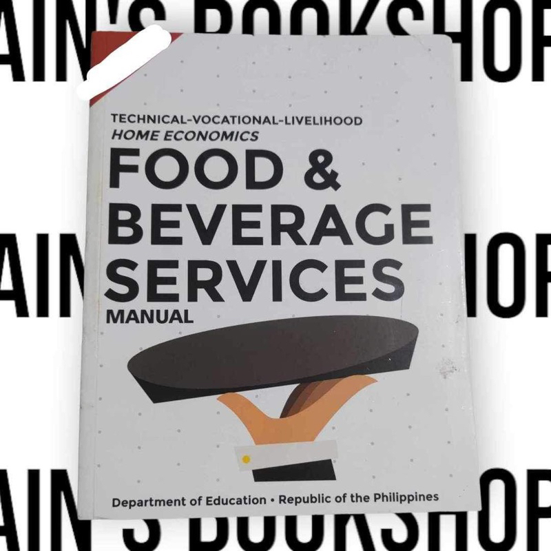 Food and Beverage Services Manual Shopee Philippines