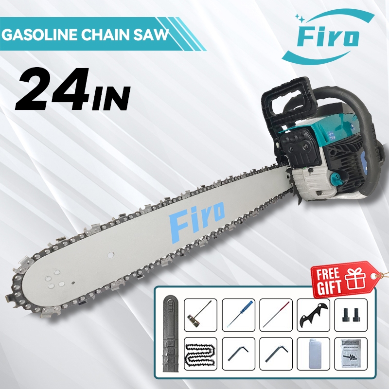【No. 1 in sales】20/22/24 inch Portable Chainsaw Gasoline Chainsaw Mini