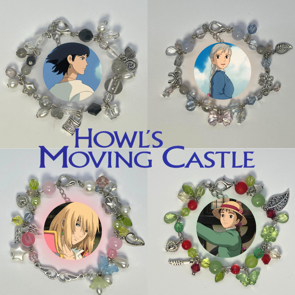 Howl's Moving Castle Inspired Chained Bracelets by Merari | Shopee ...