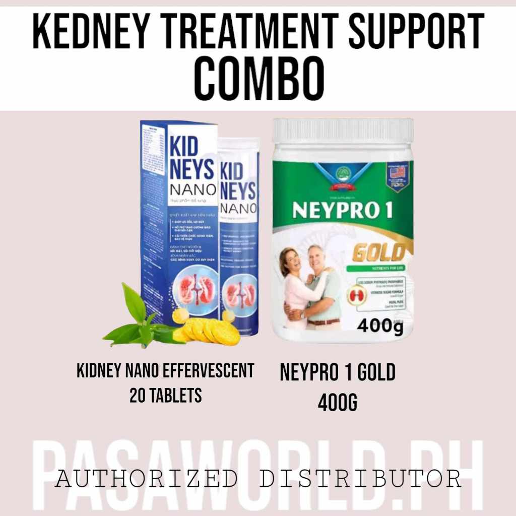 Kidneys Nano and Neypro Gold 1 Bundles For Healthier Kidney and