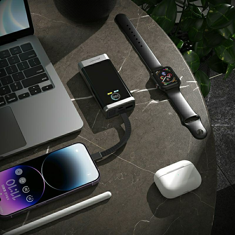 Powerbank 45w 20,000mah Thunderbloc O2 Project compact for 45w laptops ...