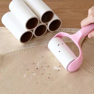 Lint Roller Clothing Dust Roll Brush Sticky Wool Roll Replacement of Paper  Adhesive Paper Core Lint Sticking Roller LINT ROLLER REFILL 16cm
