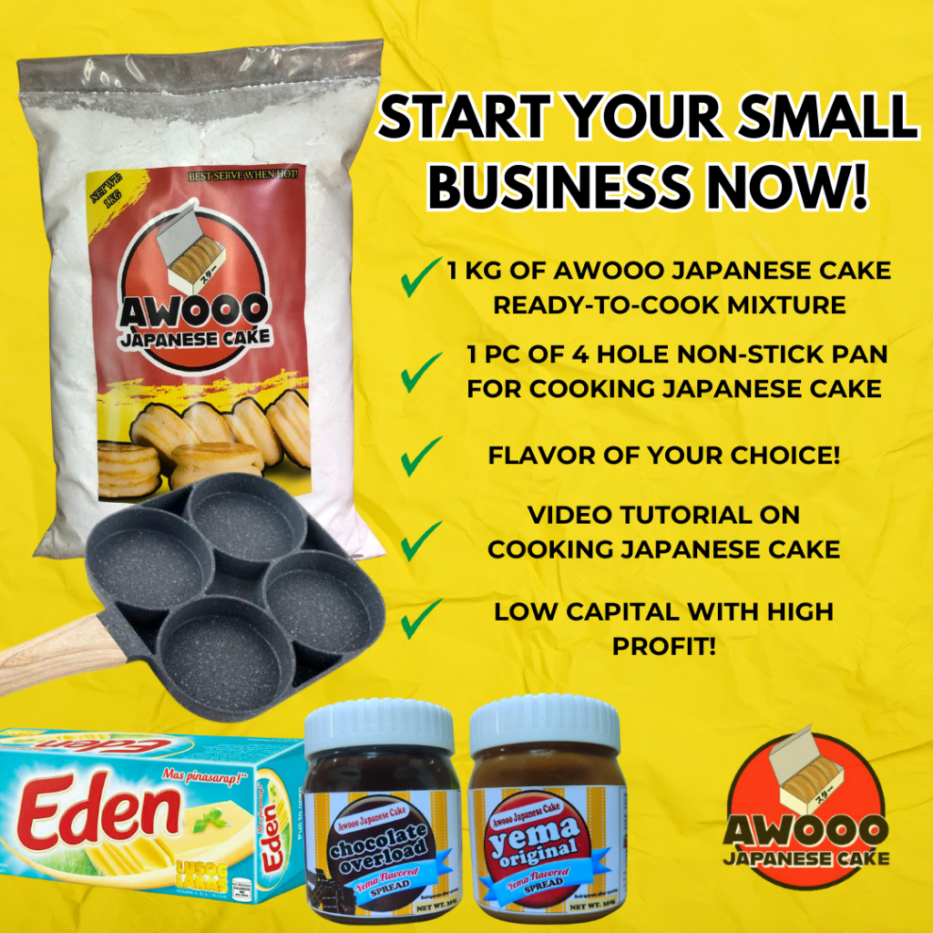 AJC Japanese Cake Mix Fluffy n' Tasty DIY KIT Premium pancake