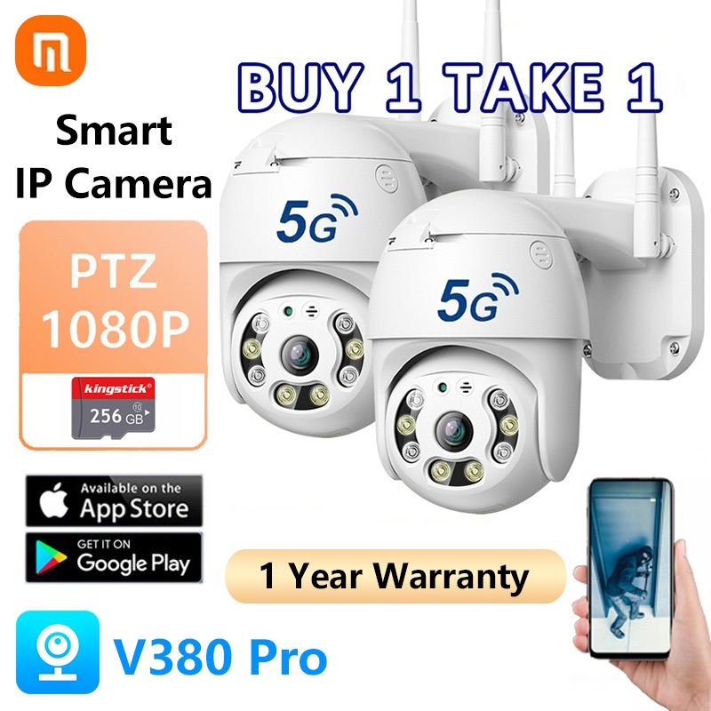 BUY 1 TAKE 1 V380 Pro CCTV No WIFI Needed Connect to Cellphone Outdoor ...