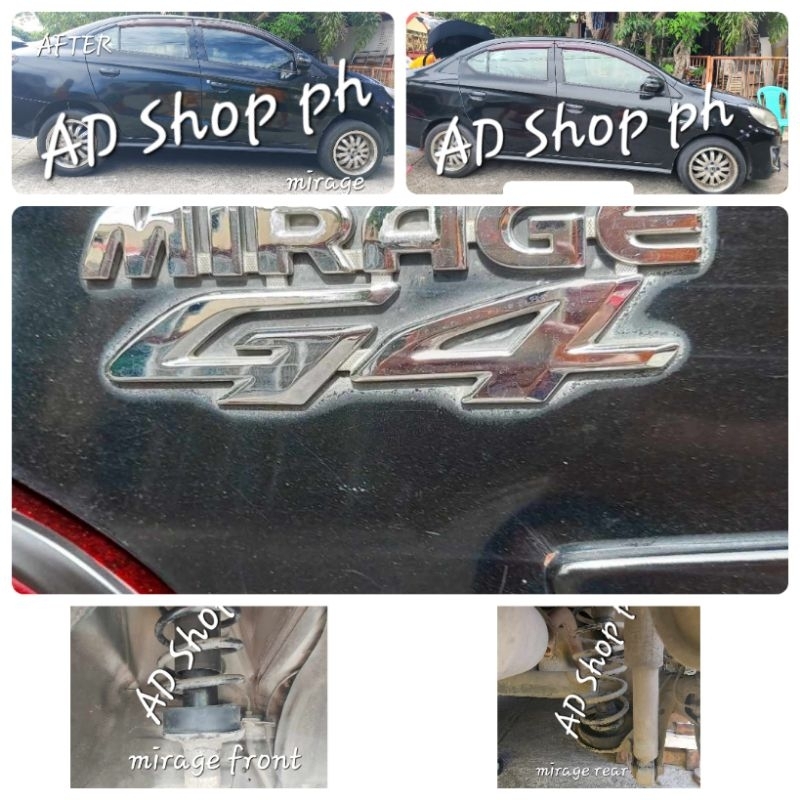 rubber lifter for MITSUBISHI MIRAGE G4/HB heavy duty 2pcs | Shopee ...