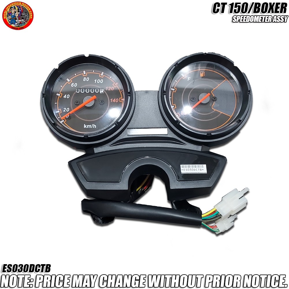 CT 150/BOXER SPEEDOMETER ASSY SUNTAL (ES030DCTB) | Shopee Philippines