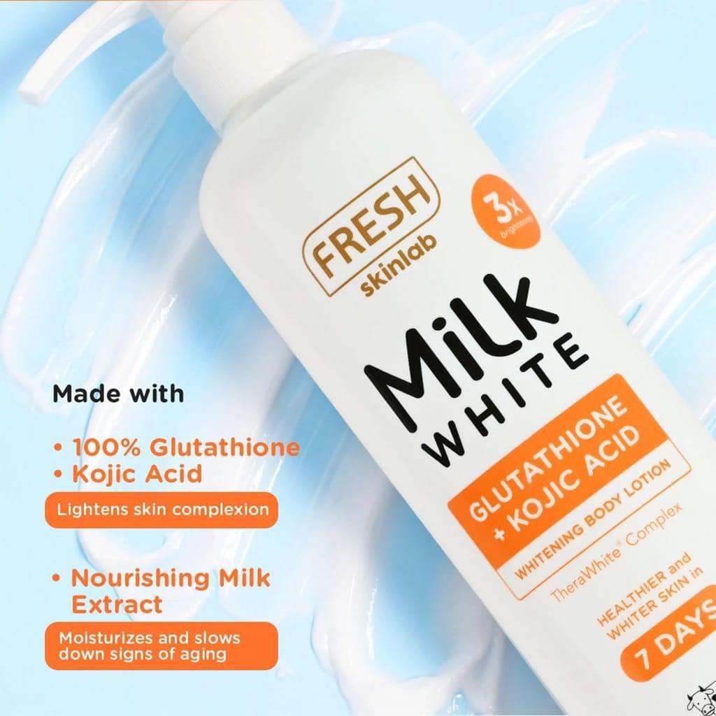 Fresh Skinlab Milk White Glutathione Body Lotion GLUTATHIONE LOTION