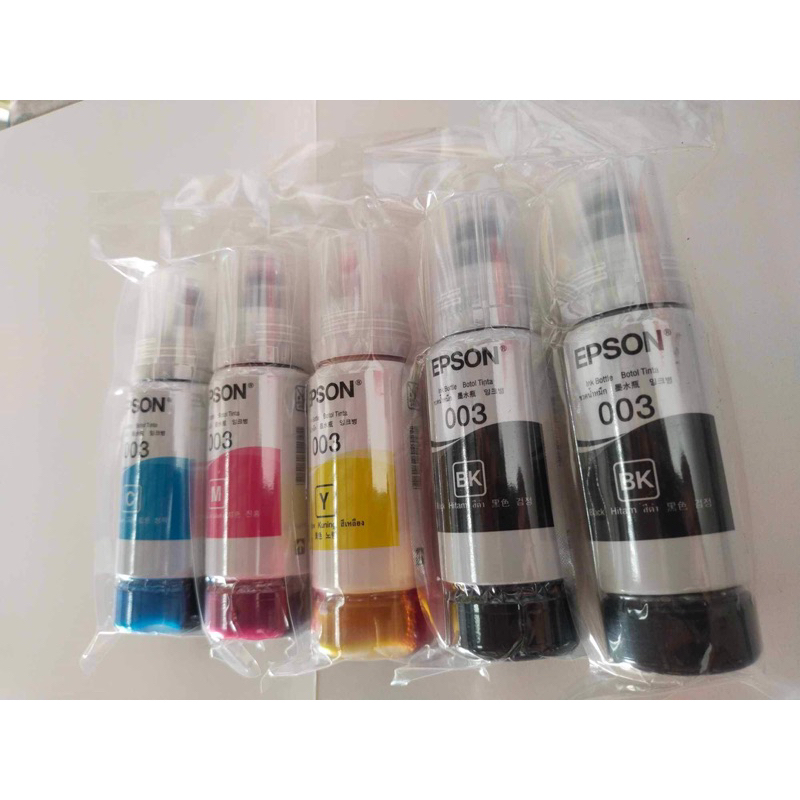 original ink 003 cmykk for epson printer L11050 | Shopee Philippines