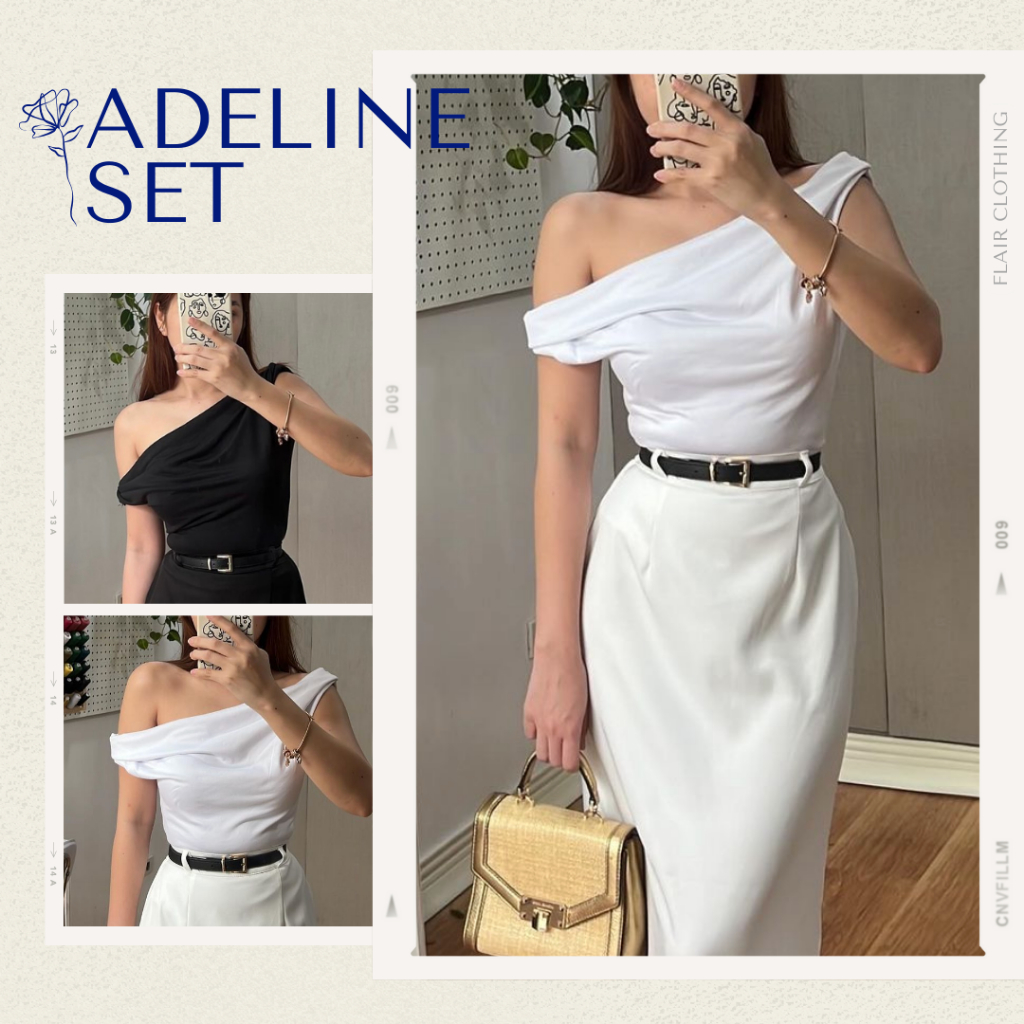 Adeline — Classy Rich Tita Vibes | Flair Clothing | Shopee Philippines