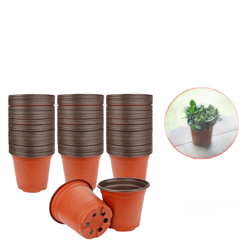 Plastic Flower Pot Seedlings Plant Nursery Pots For Starting ...