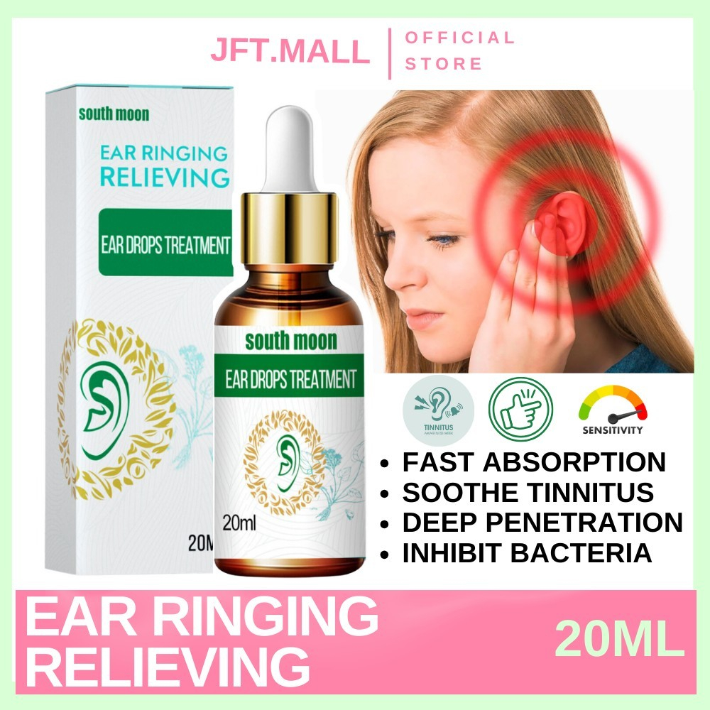 Ear Ringing Relieving Ear Drops Treatment Tinnitus Deafness Drops