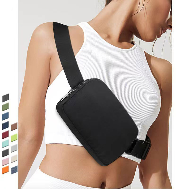 Chest Bag Sports Waist Bag for Women Yoga Bag Nylon Chest Bag Running Waist Belt Bag Sports Bag TL Shopee Philippines