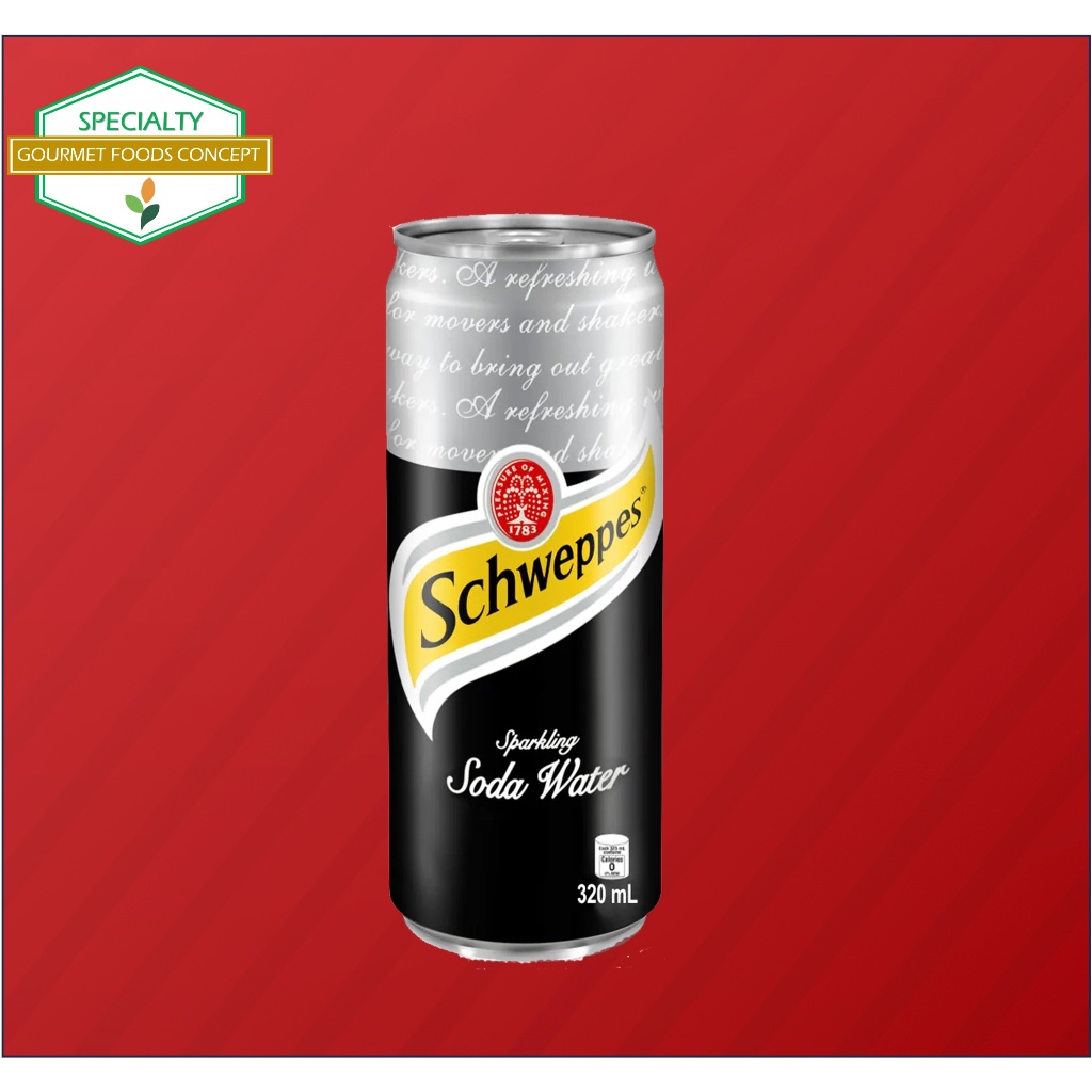 SCHWEPPES SODA WATER 320mL | Shopee Philippines