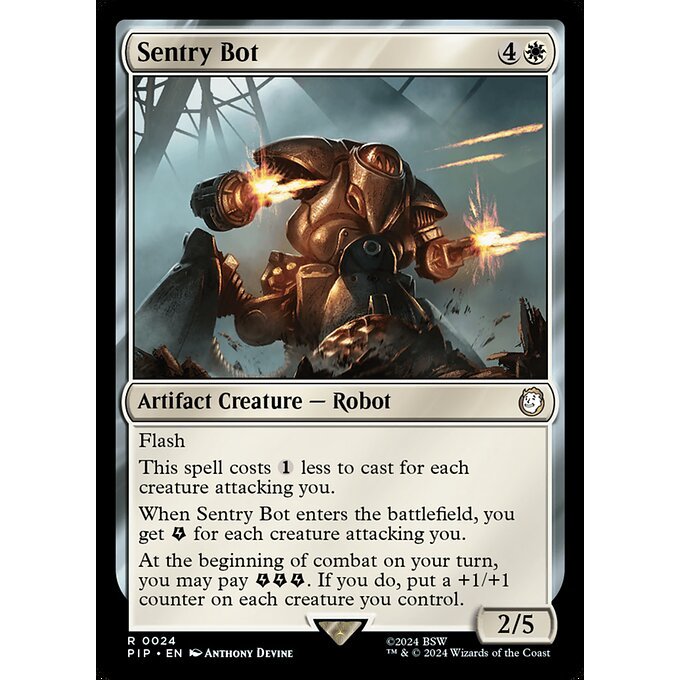 Sentry Bot - Creature - White - PIP | Shopee Philippines