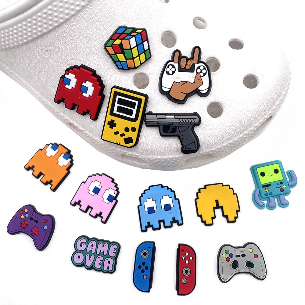 The new crocs Accessories are decorated with stylish logos jibbitz