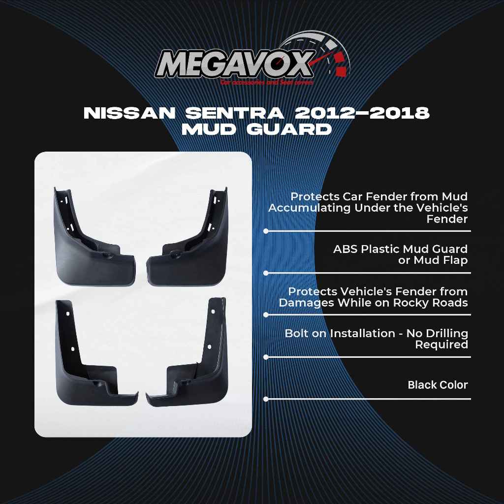 Nissan Sentra 2012-2018 Mud Guard | Shopee Philippines