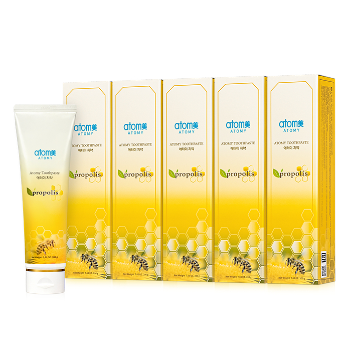 Atomy Toothpaste 5 tubes (200 grams per tube) Korean Propolis Toothpaste Shopee Philippines