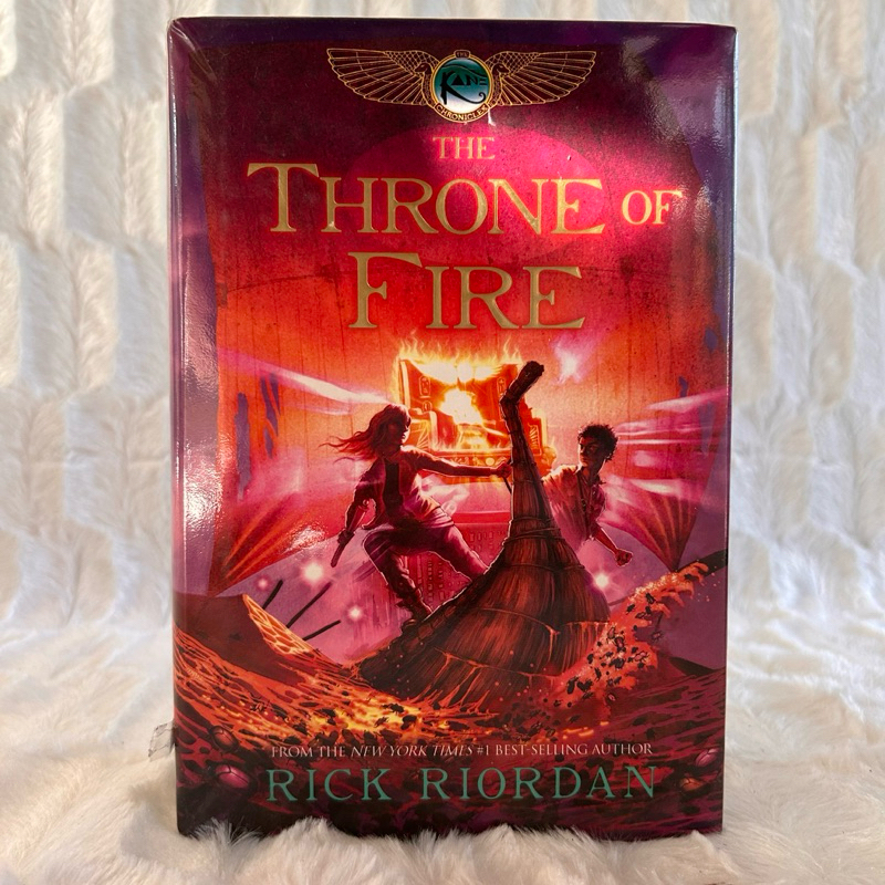 The Throne of Fire by Rick Riordan (HARDCOVER) | Shopee Philippines