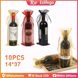 Native Abaca bag for wine gift holder 4*4*12inches