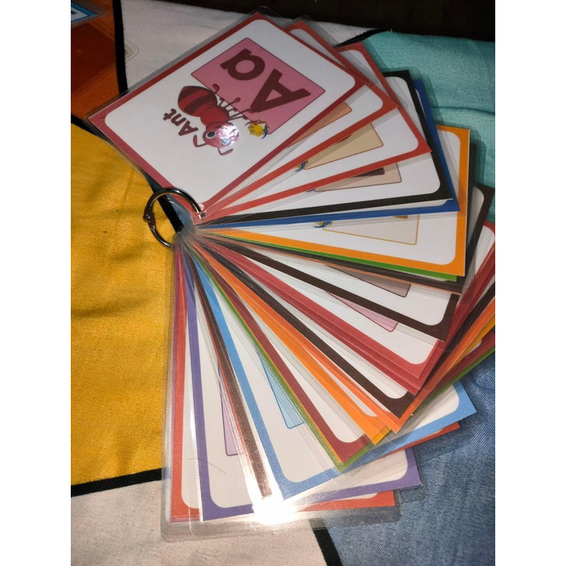 laminated alphabet letters A to Z A5 Shopee Philippines