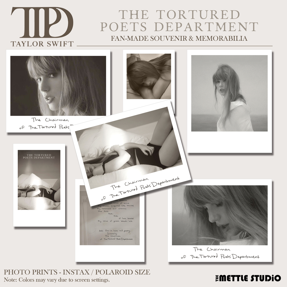 Taylor Swift – The Tortured Poets Department | TTPD | Fan made Merch ...