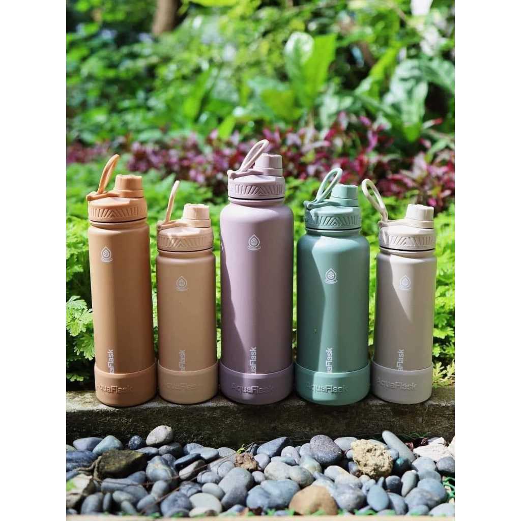 Aquaflask Earth Series Collection with free silicon boot and paracord ...