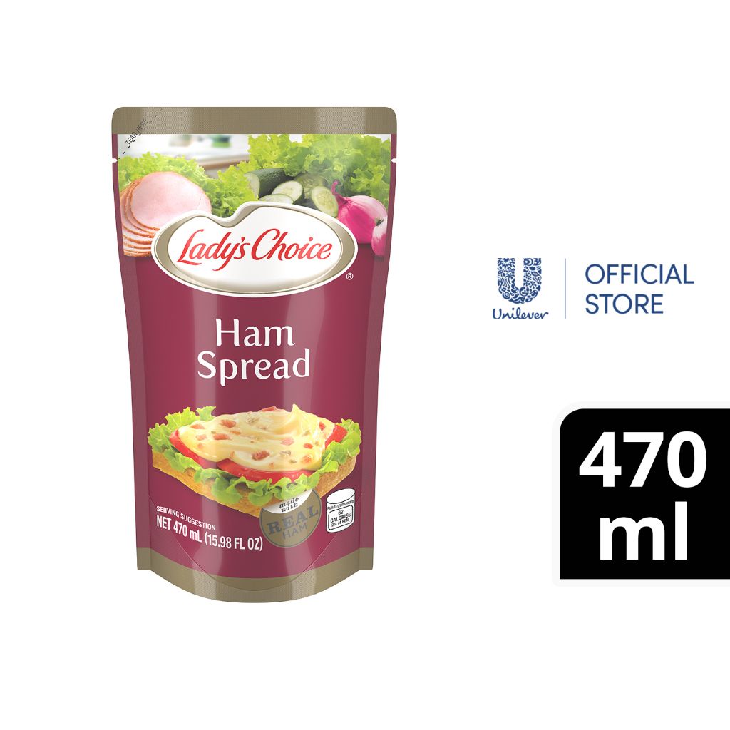 Lady's Choice Ham Sandwich Spread 470ml Pouch | Shopee Philippines