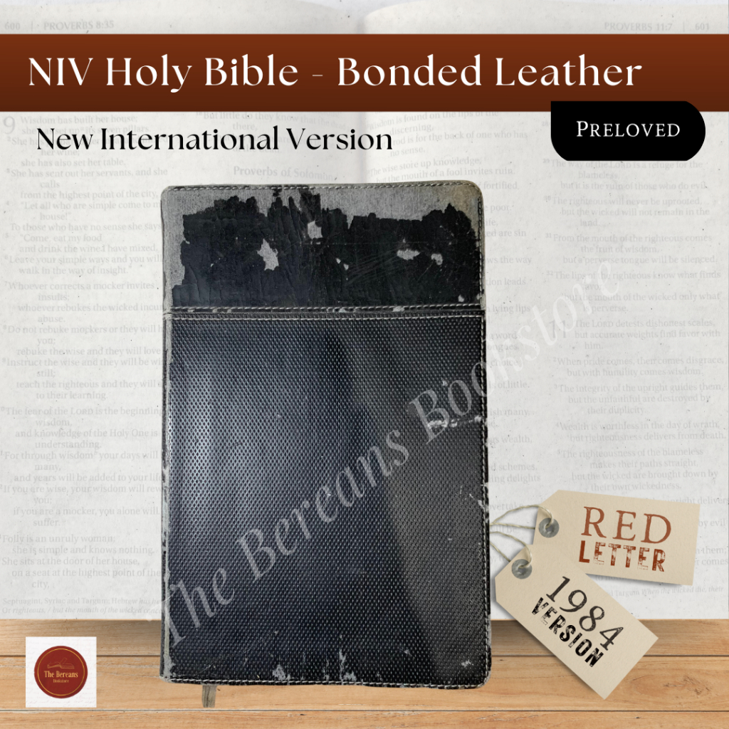 NIV Holy Bible - New International Version | PRELOVED 1984 Red Letter ...