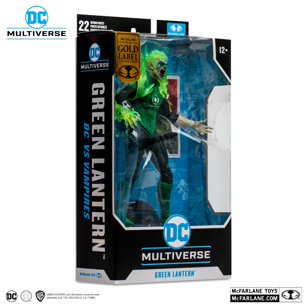 McFarlane Toys - GREEN LANTERN (DC VS. VAMPIRES) GOLD LABEL | Shopee ...