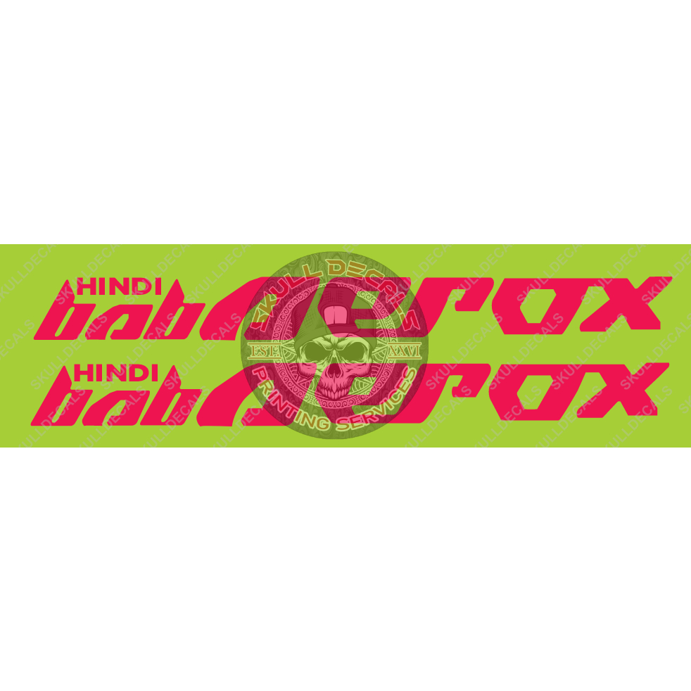 Aerox Z fairing Decals 