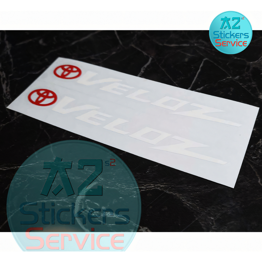 Car Wiper Sticker for Toyota Veloz (2pc) | Shopee Philippines