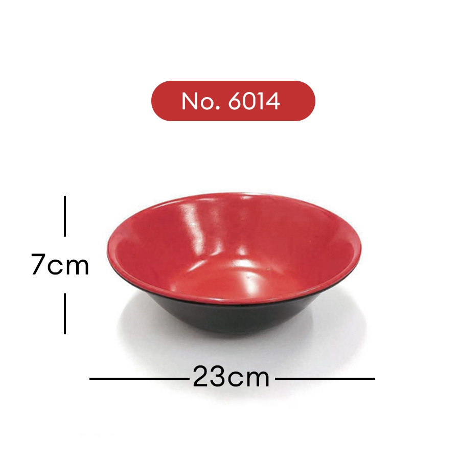 Japanese Kitchen Red Black Melamine Dinnerware dining Plate  /Bowl/Saucers/Melamine Tableware