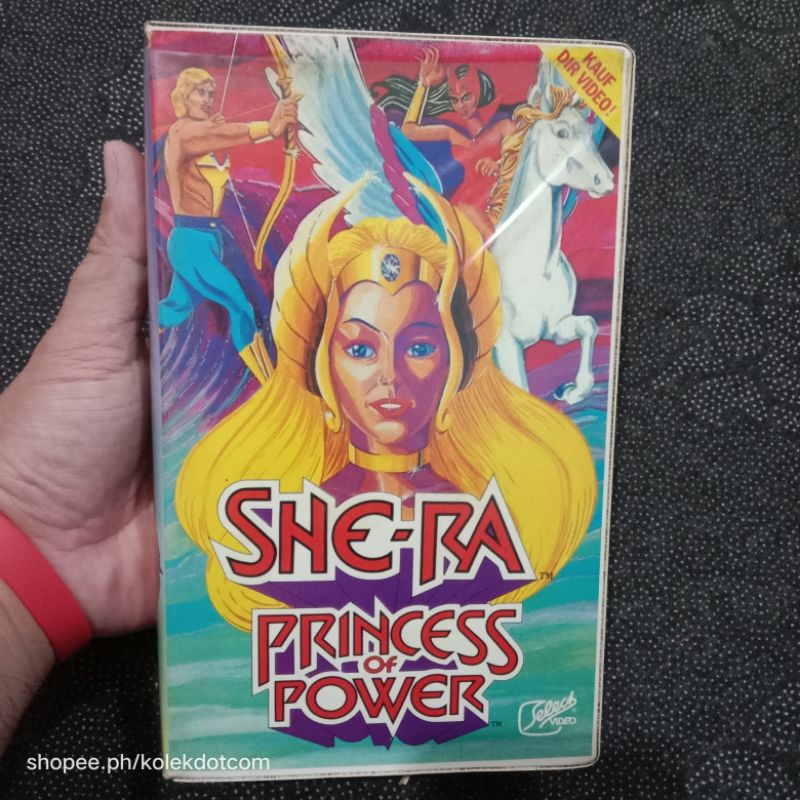 1983 She-Ra Princess of Power VHS tape Hard to find | Shopee Philippines