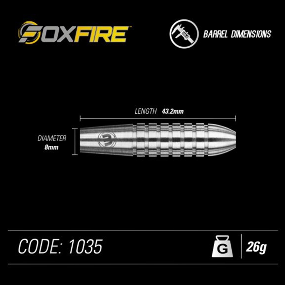Winmau Dart Pin Foxfire 80% Tungsten 26 grams | Shopee Philippines