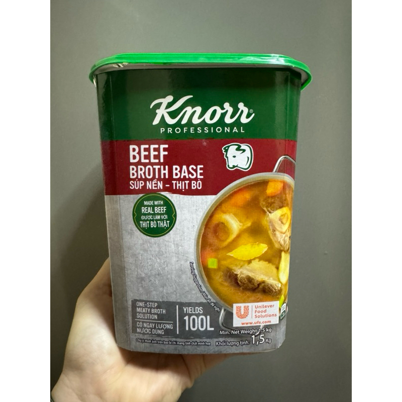 1.5Kg Knorr Beef Broth Base made with Real Beef | Shopee Philippines
