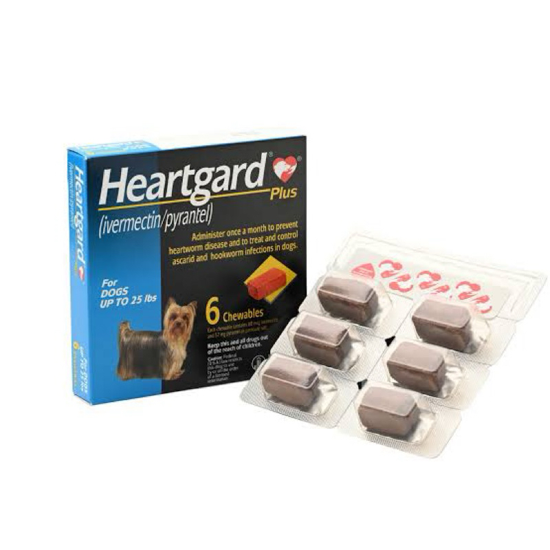 Heartgard Plus Chewable Tablet for Dogs SOLD PER BOX WITH STICKERS ...