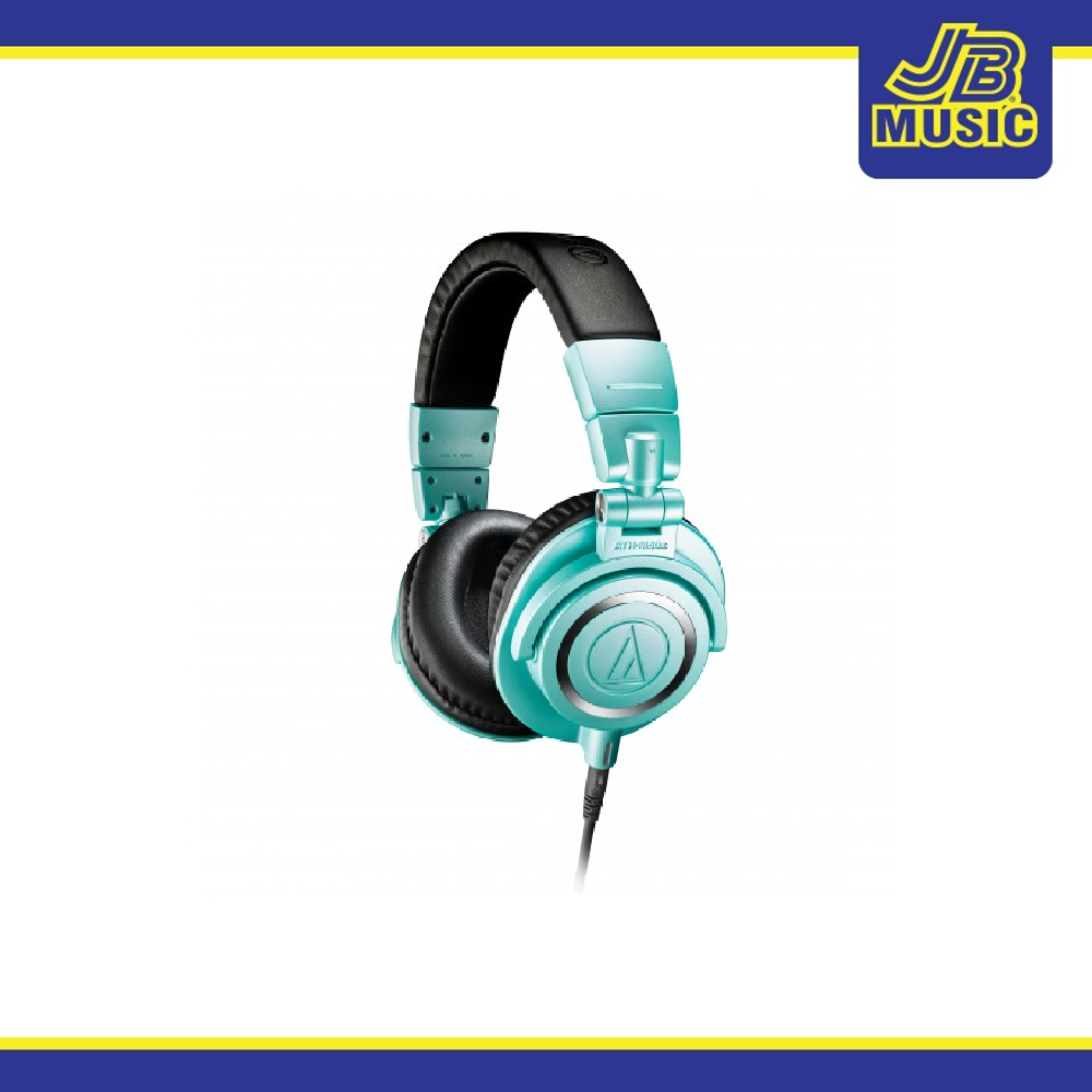 Audio Technica ATH M50X IB Ice Blue Professional Monitor Headphones Shopee Philippines