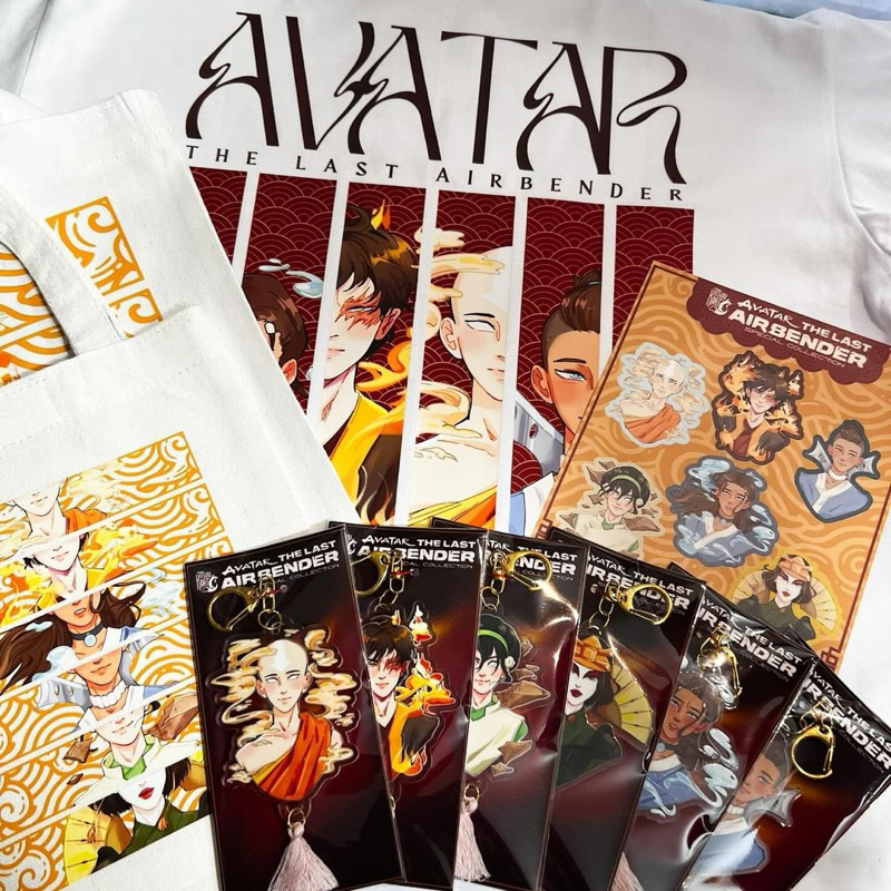 Avatar Last Airbender Collection Keychain Stickers Shirt | Kitsuukart ...