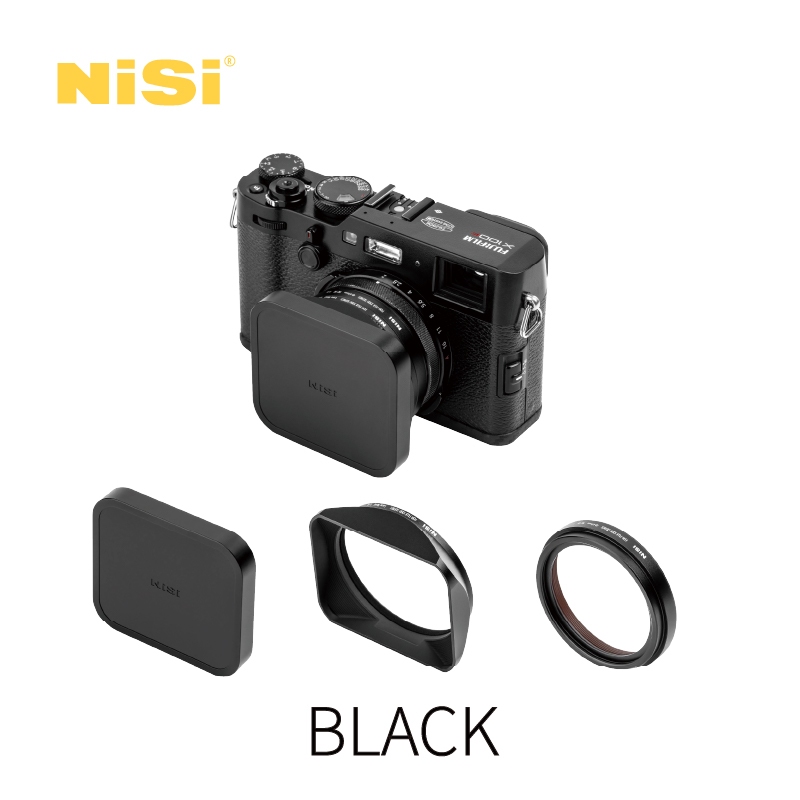 Fuji X100vi K&F Concept (Black Frame) MC UV Filter Metal Square