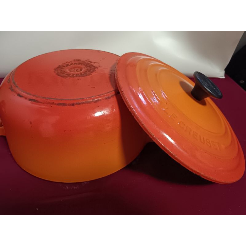 Japan Surplus Casserole Iron Cast Metal (LE CREUSET) Shopee Philippines