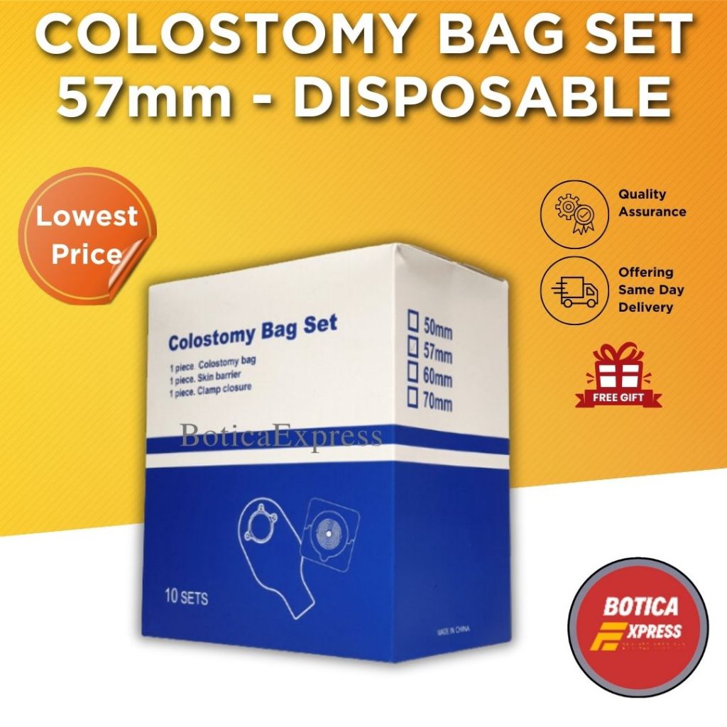 Colostomy Bag with Wafer size: 57mm | Shopee Philippines