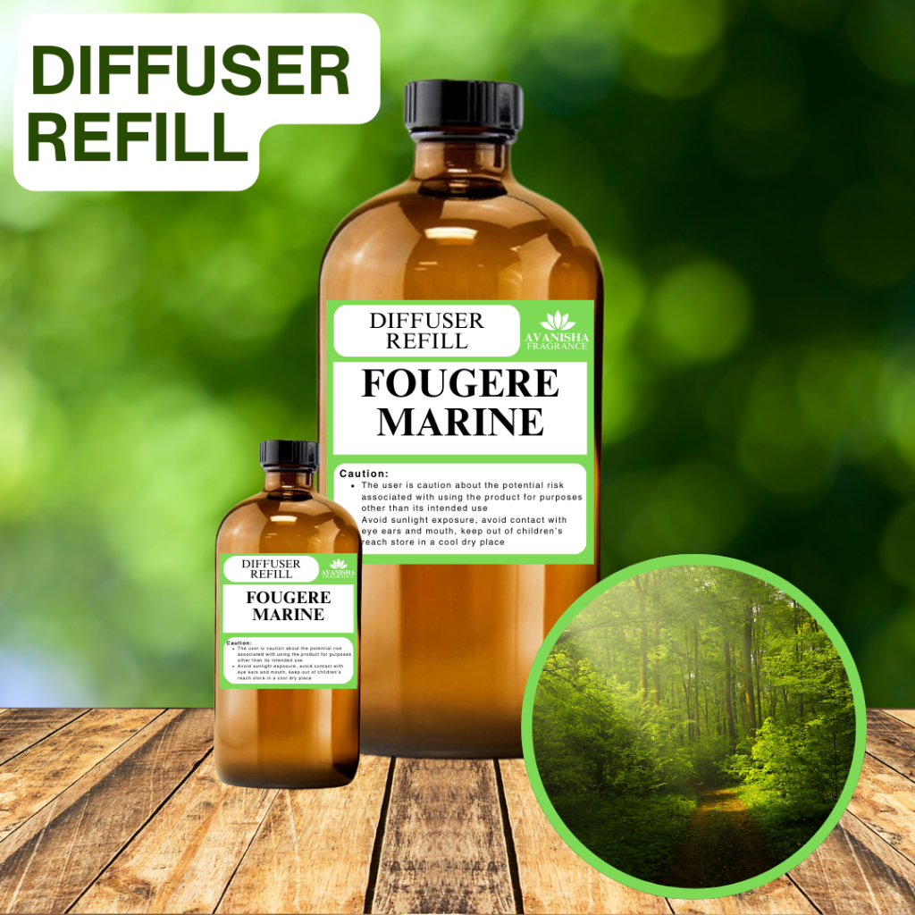 Fougere Marine, Diffuser Refill 120ml Oil Base | Shopee Philippines