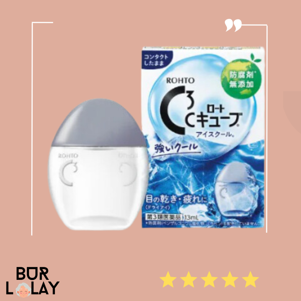 Burlolay ROHTO Vita 40α Eye Drop Rohto Z! Rohto Lycee 8ml Contact