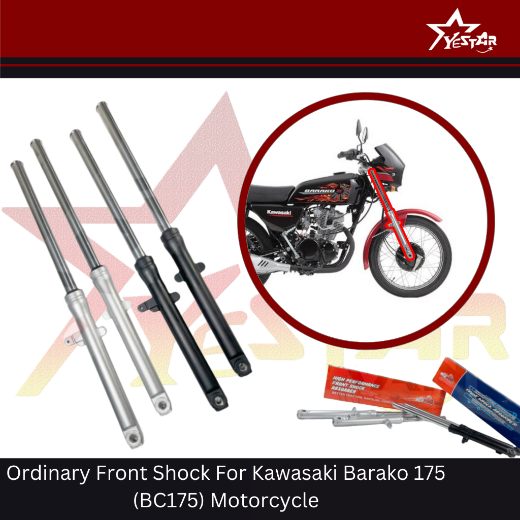 Yestar PH Ordinary Front Shock For Kawasaki Barako 175 (BC175 ...