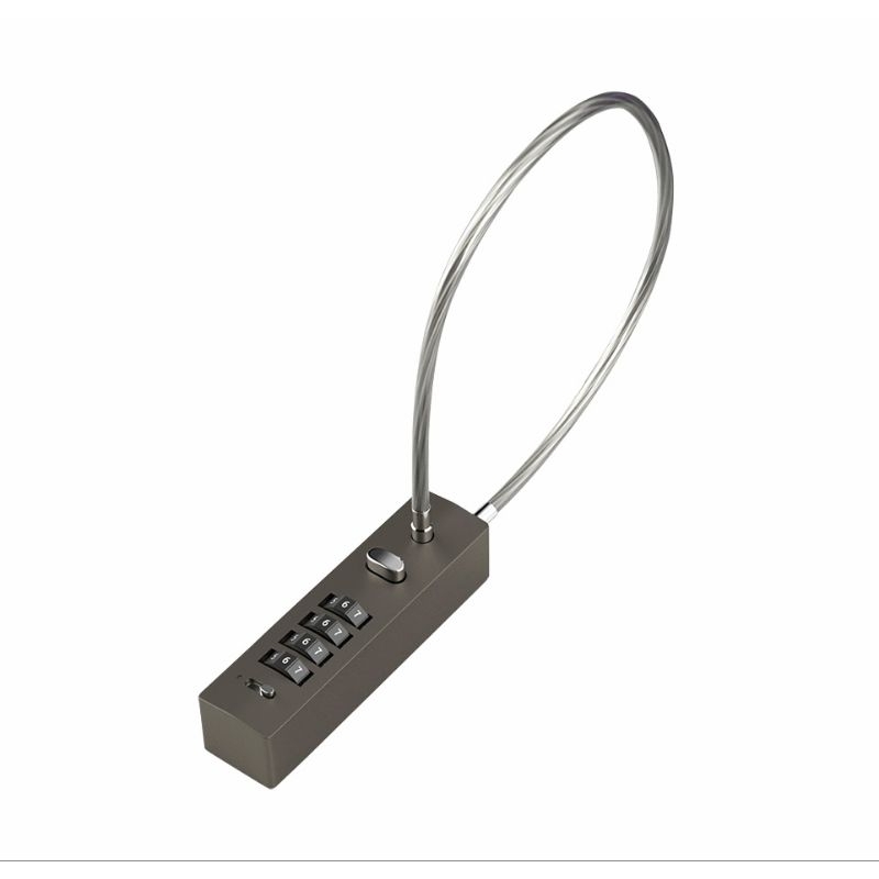Password Cables Padlock Bike Cables Padlock Cut & Skid Proof Flexible ...