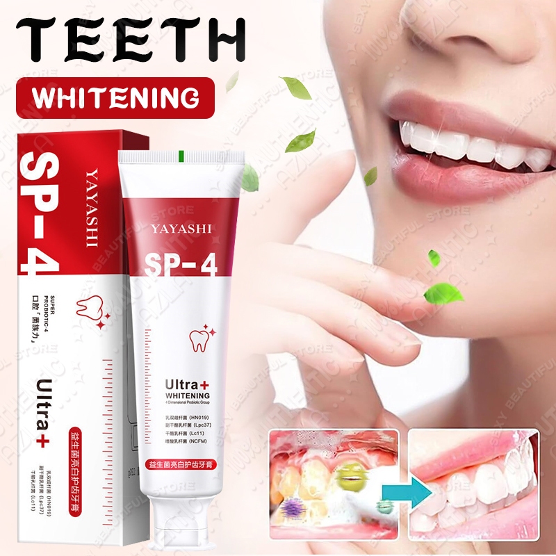 Teeth Whitening Toothpaste SP-4 Probiotics Remove Tooth Stains ...