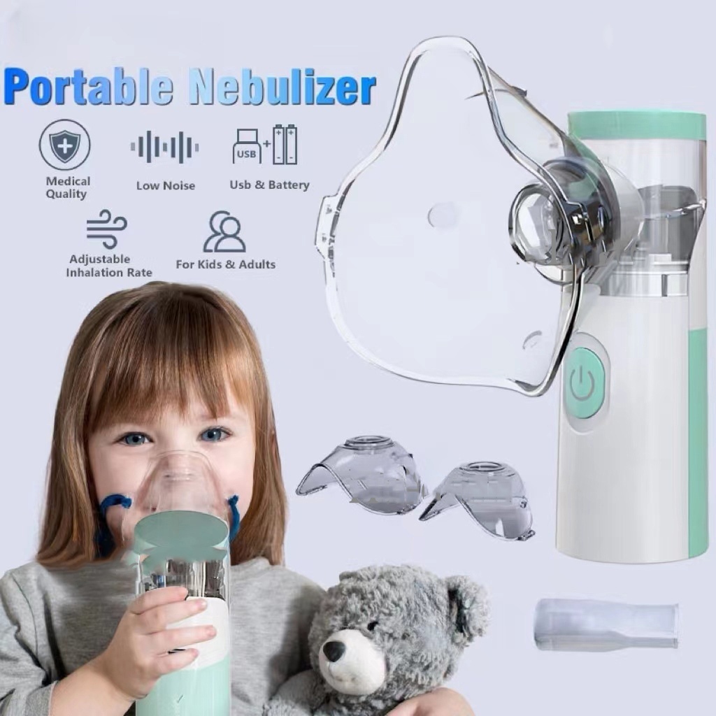 NG MALL Portable Nebulizer For Asthma Inhaler Rechargeable Nebulizer Machine For Kids And Adults