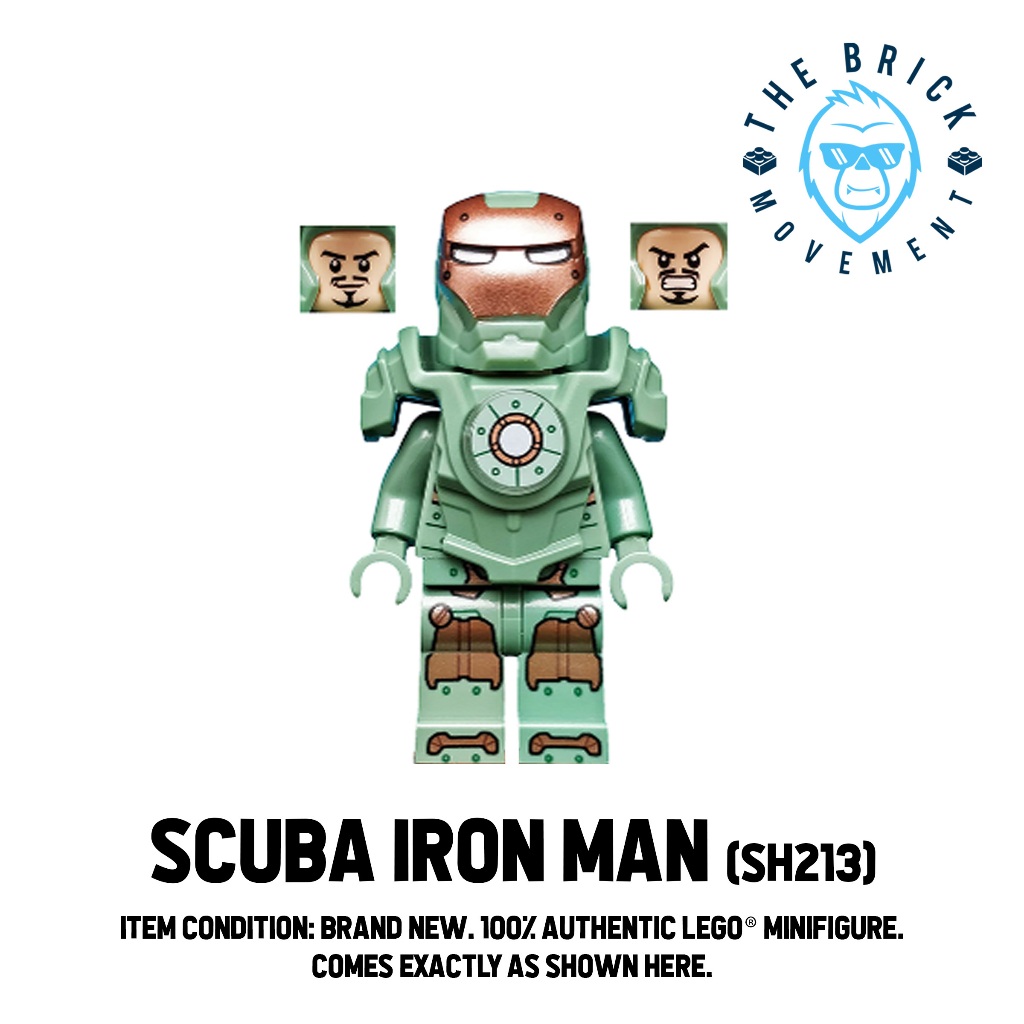 Lego iron man scuba suit hotsell